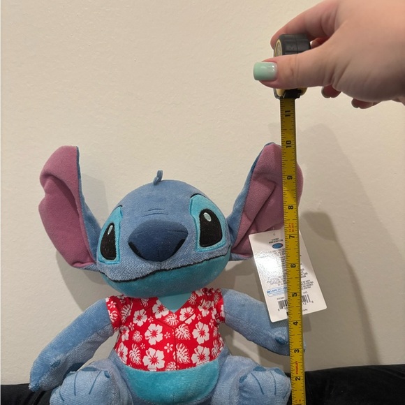 Disney Stitch Plush with Red Hawaiian Shirt - Picture 5 of 7